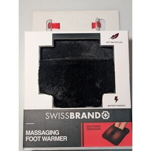 Swissbrand Massaging Foot Warmer with Heat – New